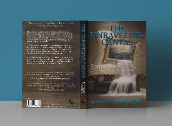 The Unraveling Canvas book mockup